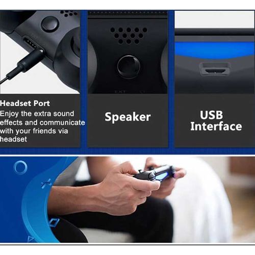 Bluetooth PS4 Gamepad, Low Latency Gamepad