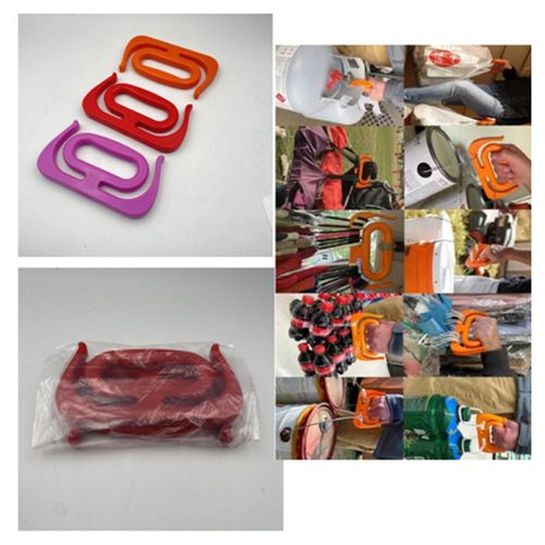 Grocery Bag Carrier Handle Holder - Multi Purpose - Carry Sh
