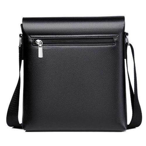 5in1 Men's Business Briefcase, Crossbody Handbag, Shoulder Bag, Hanging Bag - Black