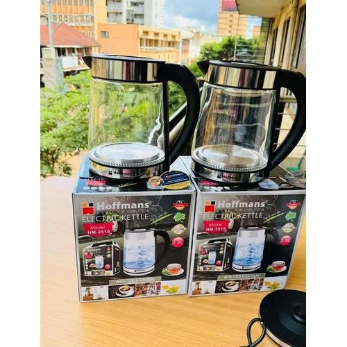 Hoffmans 2.2 Liters Electric Kettle HM-2515 - Transparent