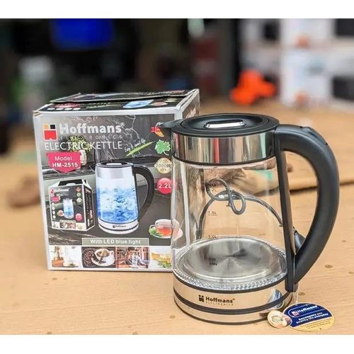 Hoffmans 2.2 Liters Electric Kettle HM-2515 - Transparent