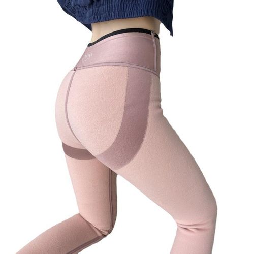 New Velvet Leggings For Women In Autumn Winter, High Waisted Cinched Shark Pants, Sporty And