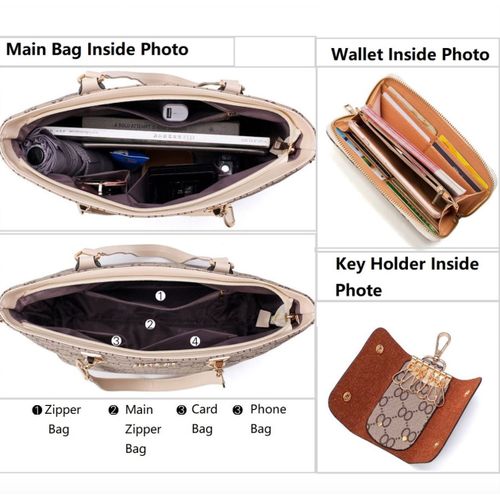 6pcs Women's Shoulder Bag Crossbody Bags