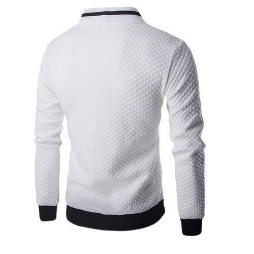 Berrykey Men's Casual Windbreak Lightweight Blazer Jacket & Coats  White