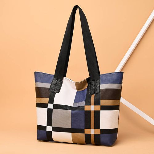 Fashion Oxford Shoulder Bag - Multicolor