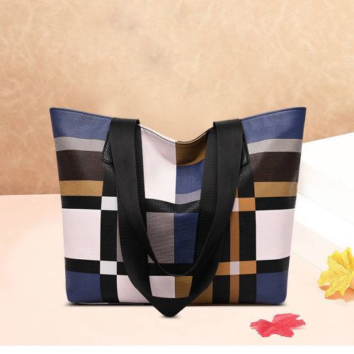 Fashion Oxford Shoulder Bag - Multicolor