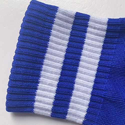 3 Pairs Kids Thigh-High Socks Children Anti-Slip Soft Soccer Socks for Outdoor Training Travelling