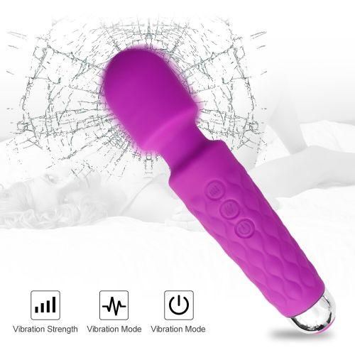 20 Mode Powerful Rechargeable Magic Wand Vibrator