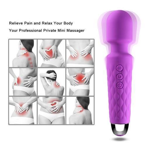 20 Mode Powerful Rechargeable Magic Wand Vibrator