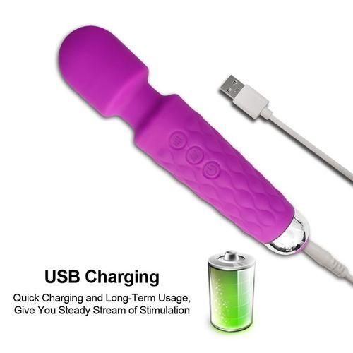 20 Mode Powerful Rechargeable Magic Wand Vibrator