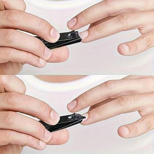 Manicure Tool Set, With Portable Case, Cuticle Nippers And Cutter Nail Clippers Pedicure Kit,