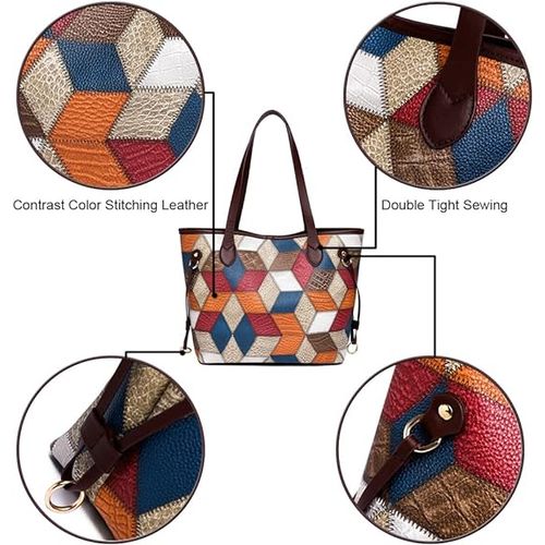 Fashionable Women's Handbag, Retro Large Capacity Shoulder Bag, Shopping Bag