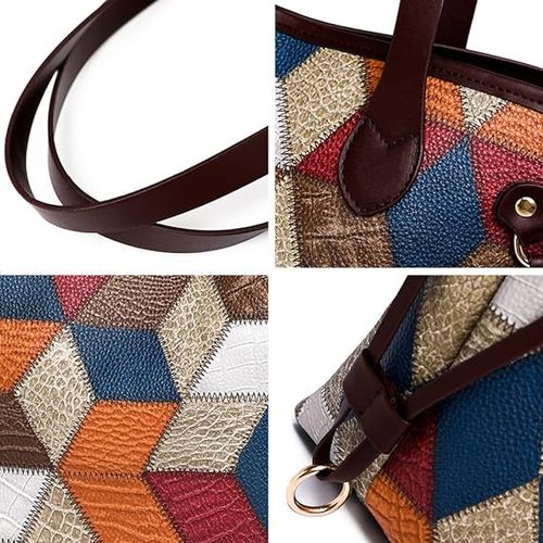 Fashionable Women's Handbag, Retro Large Capacity Shoulder Bag, Shopping Bag