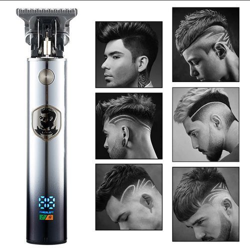 Rechargeable Hair Clipper, LCD Hair Cutting Machine