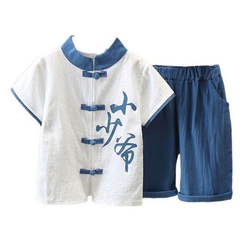 Infant Girls Boyss Jumpsuit Chinese Traditional Clothing