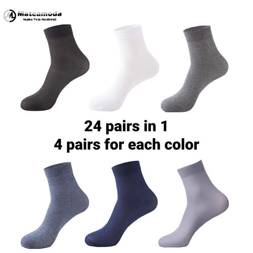 Mateamoda 24 PCS Socks Anklet 24 In 1 Casual Socks