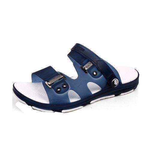 Men's Outdoor Breathable Slippers Casual Men's Sandals Beach Shoes - Blue