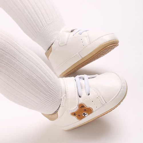 Spring And Autumn Baby Shoes For Men And Women Fashionable Little White Shoes Soft Rubber Soles Anti Slip Wear Resistant Comfortable Walking Shoes