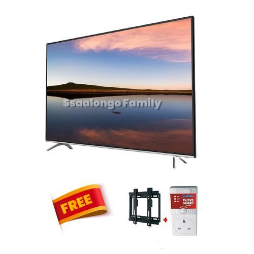 Global Star 43" Inch Digital LED HD TV Inbuilt Free-To-Air + Free TV Guard + FreeWallMount - Black