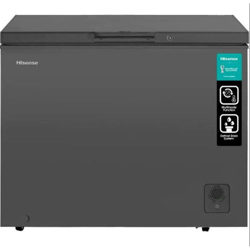 Hisense 400 Liters Chest Freezer Single Door Deep Freezer- Grey 3Yrs Wrnty