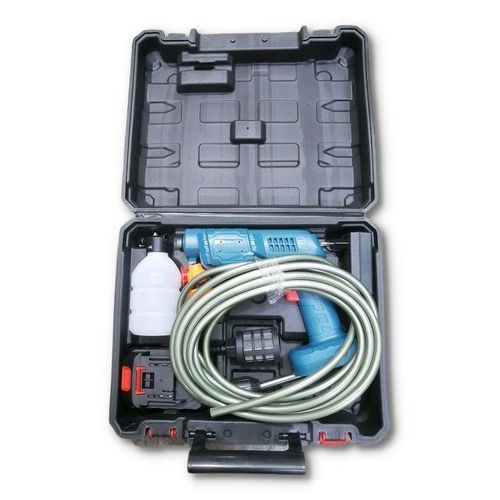 Lithium Battery Wireless Car Wash Gun Cordless High Pressure Portable Washer- Black.