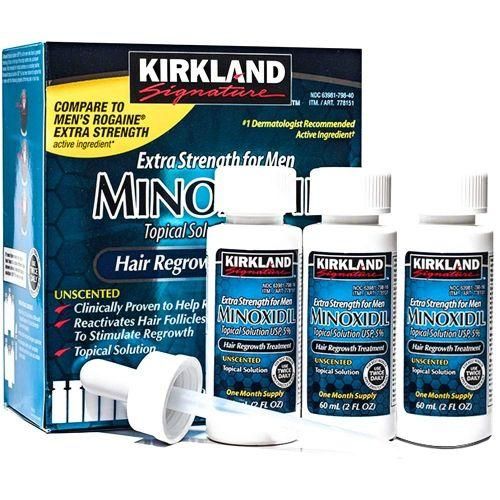 Kirkland Minoxidil Hair & Beards Growth - 6pcs