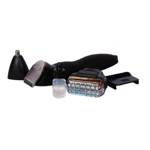 Rechargeable Professional Shaver Trimmer Care Set - Black