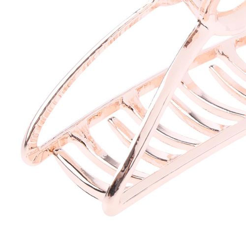 Fashion Hair Jaw Clip Hair Clamp Ponytail Holder Claw Rose Gold