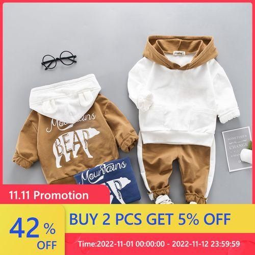 Baby Suit Newborn Baby Hoodie Pant 2pcs Outfit Kids Costume