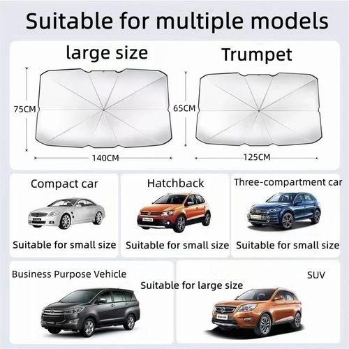 Car Sunshade, UV Protection/heat Insulation Windshield Sunshade