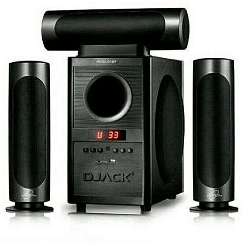 Djack Bluetooth, FM, SD Card, USB Home Theatre - Black