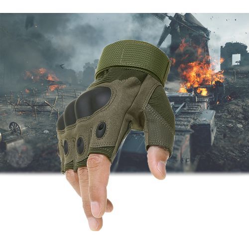 Men's Outdoor Half Finger Gloves