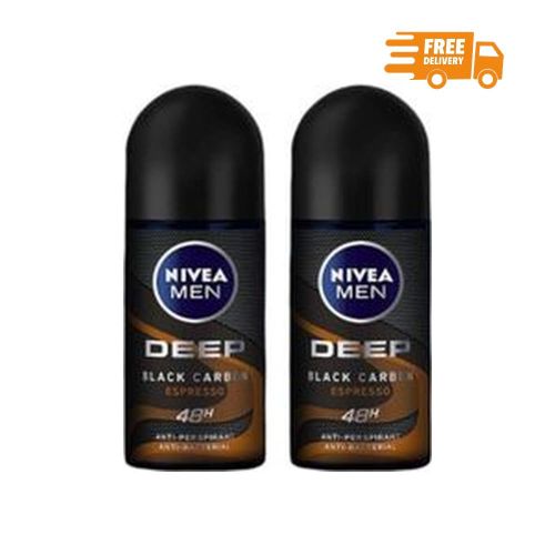 NIVEA Deep Espresso Men - 50ml - 2Pack
