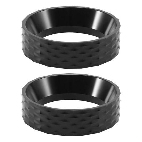 2Pcs 51mm Espresso Dosing FunnelRing, Stainless Steel Coffe