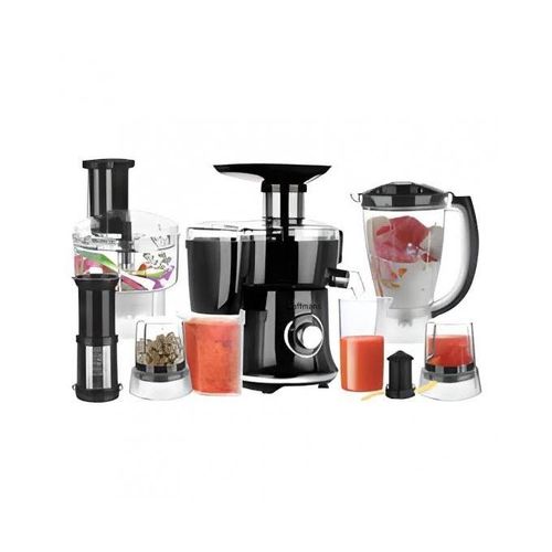 Hoffmans 10 In1 Juicer Blender Extractor Mincer Food Processor -Clear .