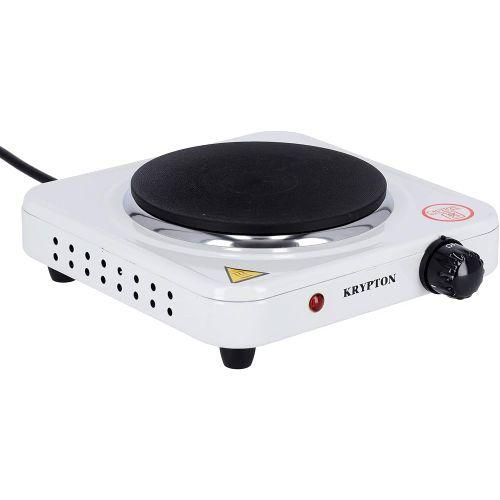Other Single Solid Electric Hotplate 1000W - Black & White
