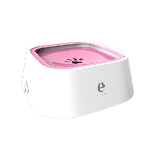 Pet Bowl Dog Drinking Bowl Mouth Wet-Proof Floating Bowl Anti-Tumble Cat Water Fountain Splash-Proof Dog Bowl