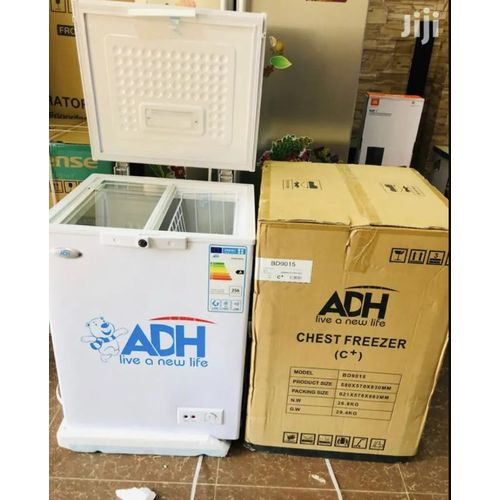 ADH 150 Liters Defrost Deep / Chest  Freezer(Sliding Door) - White