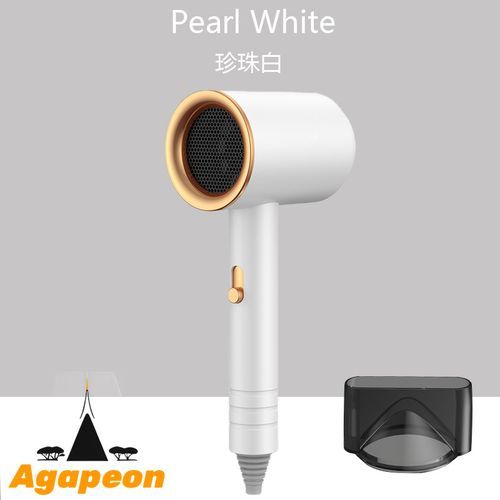 Agapeon New Technology Quiet Electric Hair Dryer - White