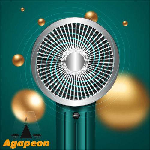 Agapeon New Technology Quiet Electric Hair Dryer - White