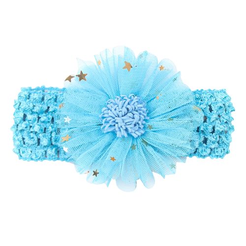 Baby Hair Band Go Out Wearing Baby Hair Band Girl Dark Blue