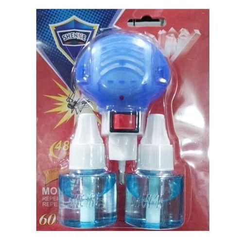 Shenke Mosquito Repellent Killing Heater Liquid With 2 Bottles-Blue