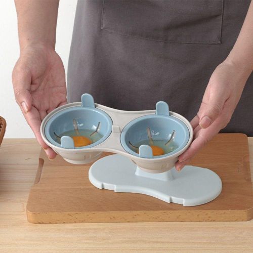 ADAMES Egg Steamer Heat Resistant Cooking Tool Microwave