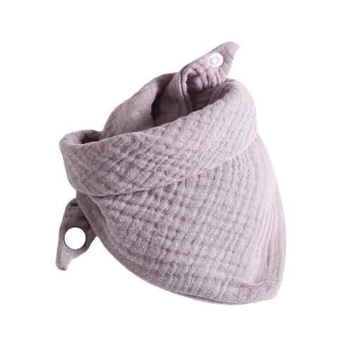 Baby Bibs Triangle Scarf 100% Cotton Solid Child Baberos