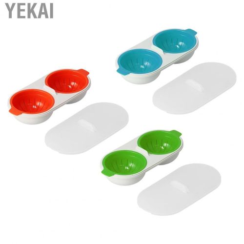 Yekai Microwave Egg Boiler Portable Durable Grade PP Cooker