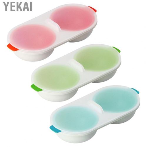 Yekai Microwave Egg Boiler Portable Durable Grade PP Cooker
