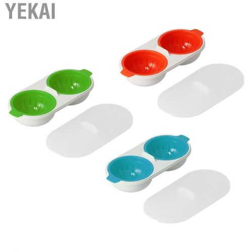 Yekai Microwave Egg Boiler Portable Durable Grade PP Cooker