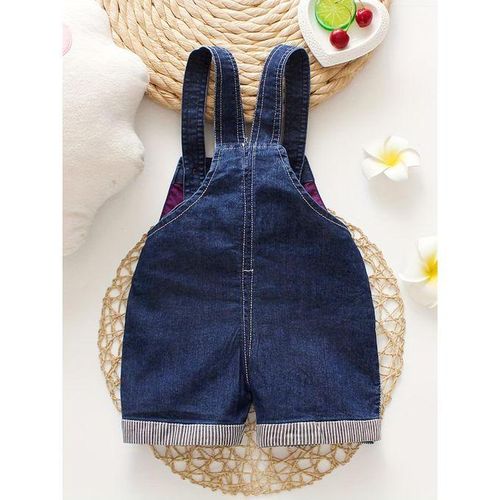 Adorable Lion-Printed Overalls - Soft Cotton Blend Suspender Pants for Boys and Girls