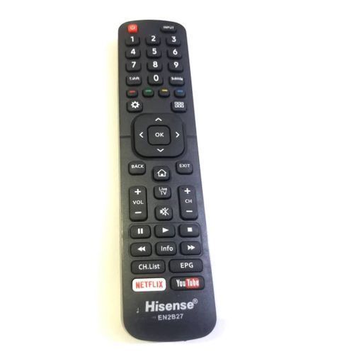 Hisense All Hisense Smart TV's Universal Remote Control - Black