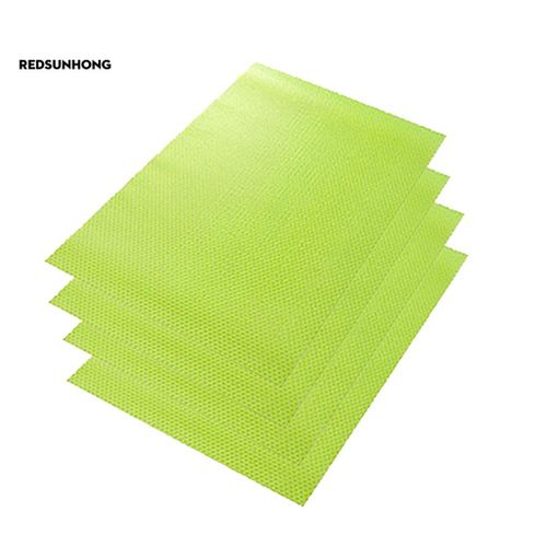 RE.z 4 Pcs Anti-fouling Cushion Freezer Pad Kitchen